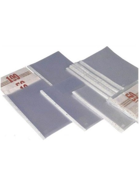 Paq 10 fundas fº multitaladro pp piel de naranja galga extra